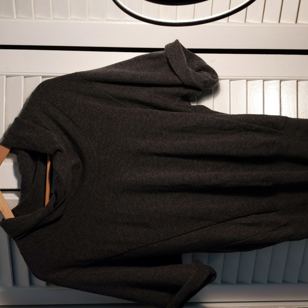 Ann Taylor Loft Short Sleeve Cowl Neck Sweater